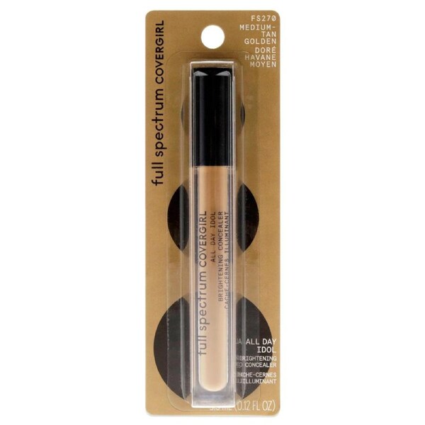 Full Spectrum All Day Idol - FS270 Medium Tan Golden by CoverGirl for Women - 0.12 oz Concealer 0.12 oz