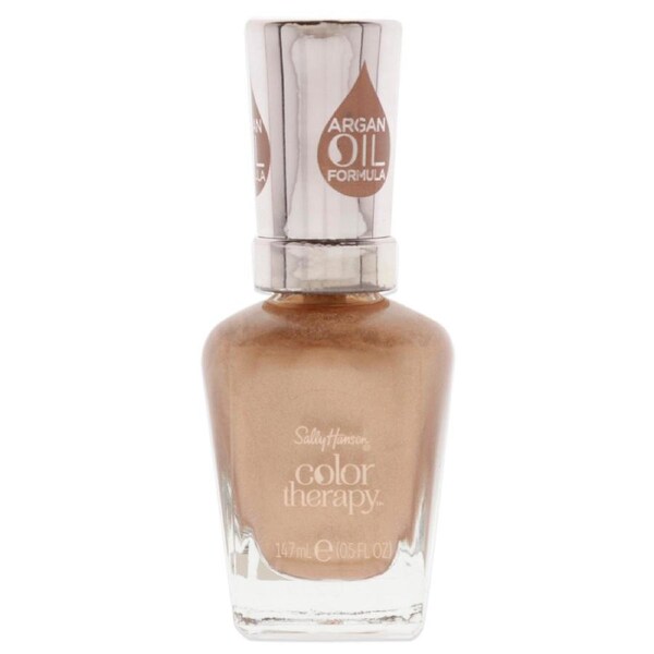 Color Therapy Nail Polish - 170 Glow With The Flow by Sally Hansen for Women - 0.5 oz Nail Polish 0.5 oz