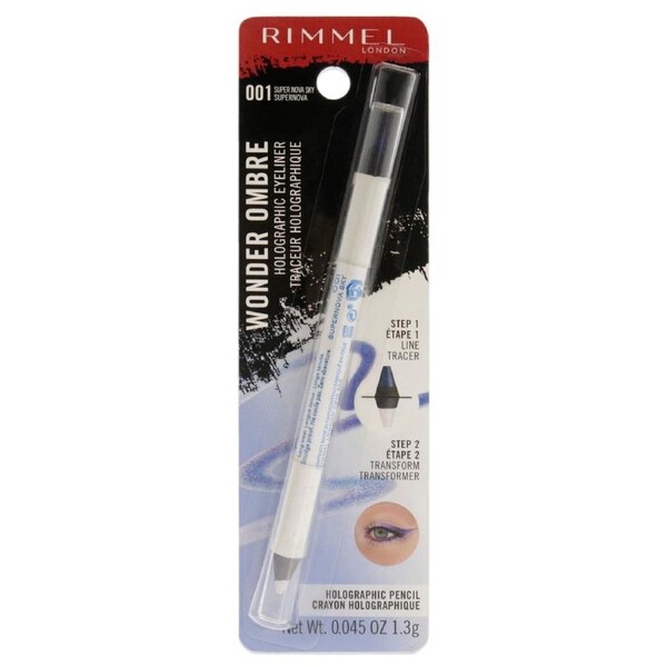 Wonder Ombre Holographic Eyeliner - 001 Super Nova Sky by Rimmel London for Women - 0.045 oz Eyeliner 0.045 oz