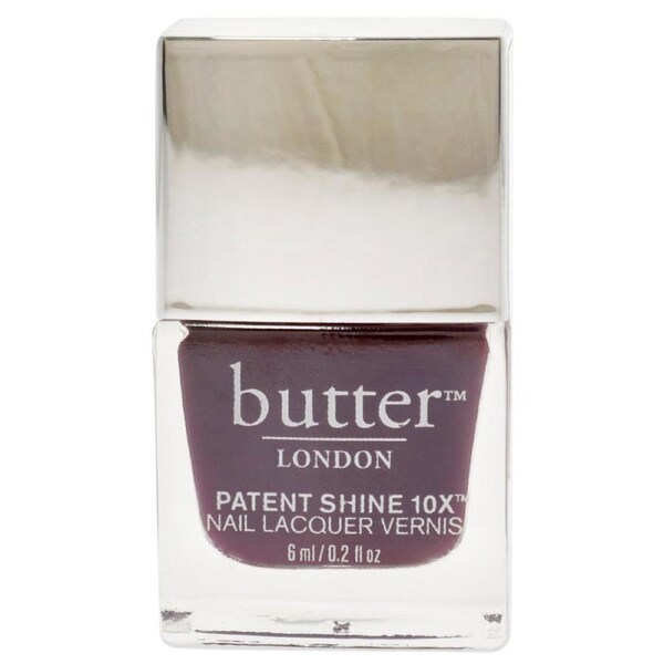 Patent Shine 10X Nail Lacquer - Afters by Butter London for Women - 0.2 Nail Polish 0.2 oz