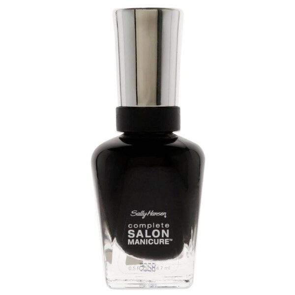 Complete Salon Manicure - 403 Hooked On Onyx by Sally Hansen for Women - 0.5 oz Nail Polish 0.5 oz