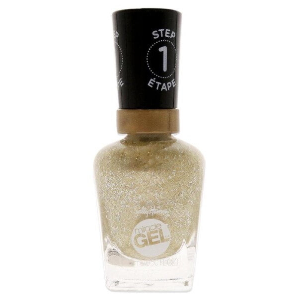 Miracle Gel - 150 Kris Krin-Gold by Sally Hansen for Women - 0.5 oz Nail Polish 0.5 oz