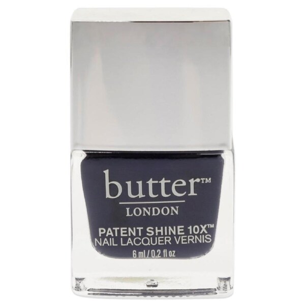 Patent Shine 10X Nail Lacquer - Brolly by Butter London for Women - 0.2 oz Nail Polish 0.2 oz