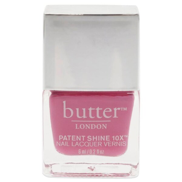 Patent Shine 10X Nail Lacquer - Flusher Blusher by Butter London for Women - 0.2 Nail Polish 0.2 oz