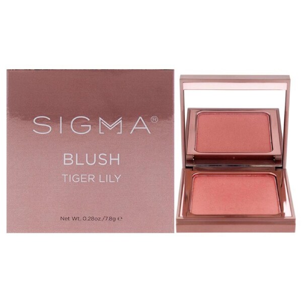 Powder Blush - Tiger Lily by SIGMA for Women - 0.28 oz Blush 0.28 oz