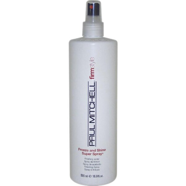 Freeze Shine Super Spray by Paul Mitchell for Unisex - 16.9 oz Hair Spray 16.9 oz