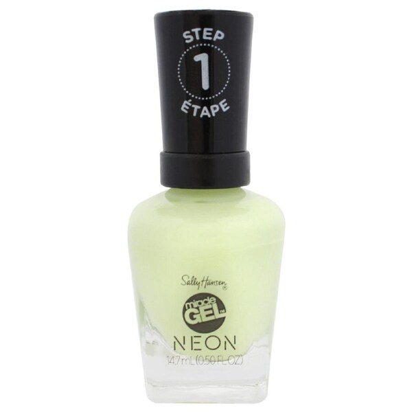 Miracle Gel Neon - 055 Lemon Chillo by Sally Hansen for Women - 0.5 oz Nail Polish 0.5 oz