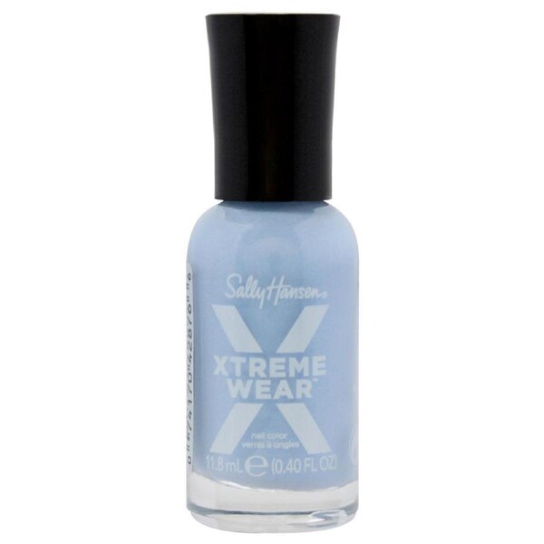 Xtreme Wear Nail Color - 459 Babe Blue by Sally Hansen for Women - 0.4 oz Nail Polish 0.4 oz