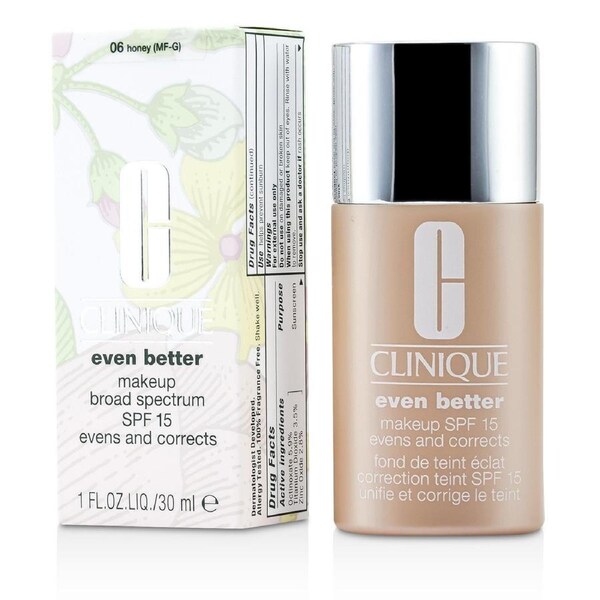 Clinique Even Better Makeup SPF15 (Dry Combination to Combination Oily) - No. 06/ CN58 Honey 30ml/1oz No. 06/ CN58 Honey / 30ml/1oz