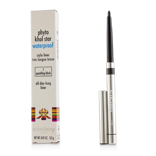 Sisley Phyto Khol Star Waterproof - # 1 Sparkling Black 0.3g/0.01oz 1 Sparkling Black / 0.3g/0.01oz