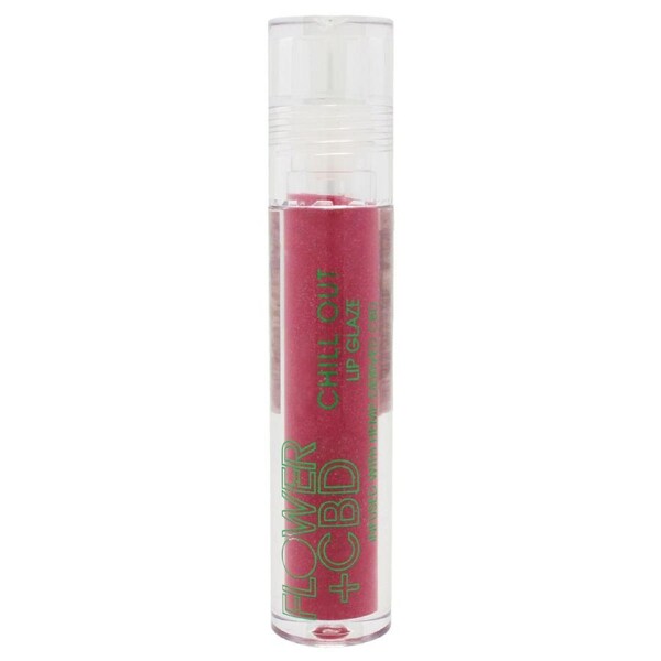 CBD Chill Out Lip Glaze - 25 Zen by Flower Beauty for Women - 0.1 oz Lip Gloss 0.1 oz