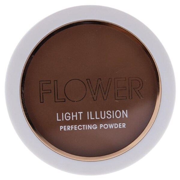 Light Illusion Perfecting Powder - D3 Mocha by Flower Beauty for Women - 0.28 oz Powder 0.28 oz