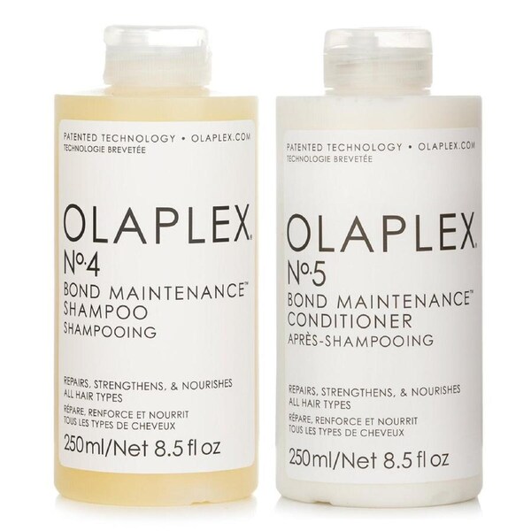 Olaplex Hair Care Set: No. 4 Bond Maintenance Shampoo+No.5 Bond Maintenance Conditione 2pcs 2pcs
