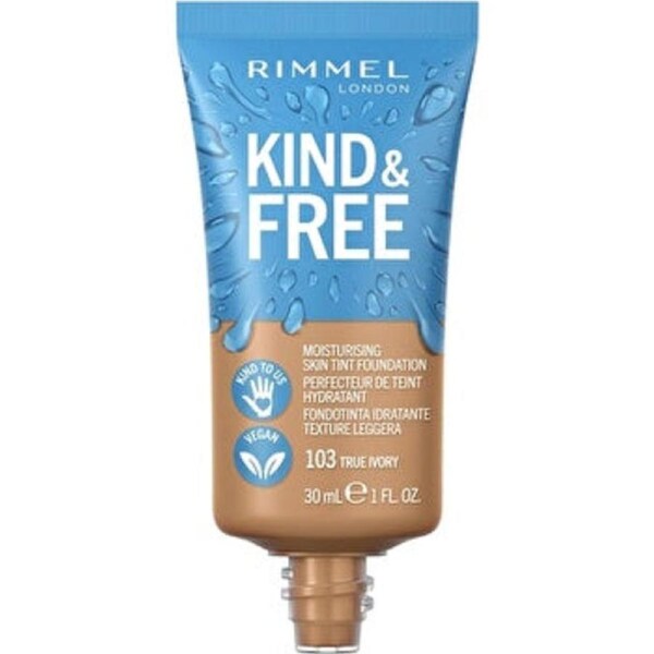 Rimmel London Kind & Free # 103 True Ivory Foundation 30ml #103 True Ivory / 30ml