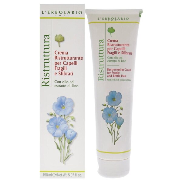 Restructuring Cream for Fragile and Brittle Hair by LErbolario for Women - 5.07 oz Cream 5.07 oz