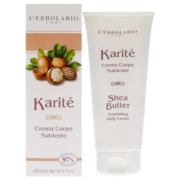 Nourishing Body Cream - Shea Butter by LErbolario for Unisex - 6.7 oz Cream 6.7 oz