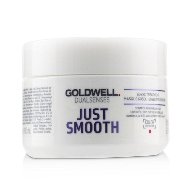 Goldwell Dual Senses Just Smooth 60SEC Treatment (Control For Unruly Hair) 200ml/6.7oz 200ml/6.7oz