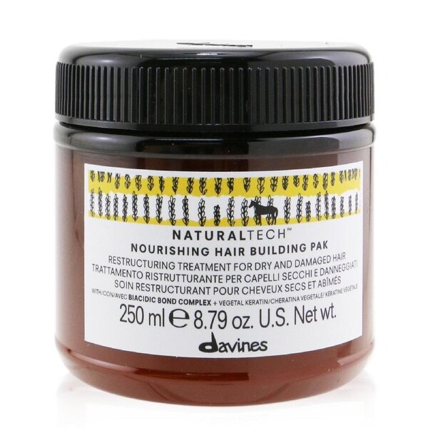 Davines Natural Tech Nourishing Hair Building Pak (For Dry, Damaged Hair) 250ml/8.79oz 250ml/8.79oz