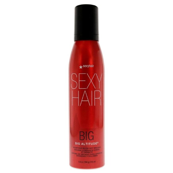 Sexy Hair Big Sexy Hair Big Altitude Bodifying Blow Dry Mousse by Sexy Hair for Unisex - 6.8 oz Mousse 6.8 oz