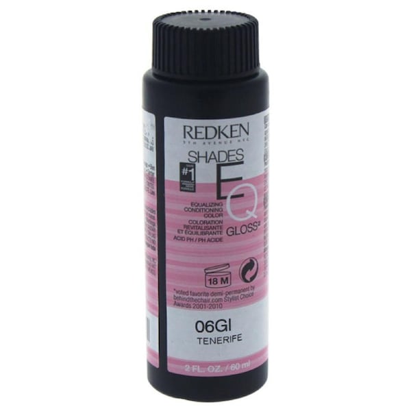 Shades EQ Color Gloss - 06GI Tenerife by Redken for Unisex - 2 oz Hair Color 2 oz