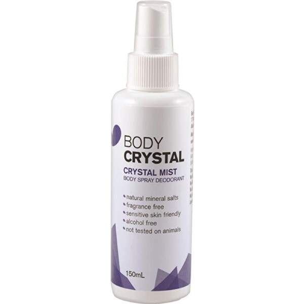 Body Crystal Deodorant Mist (Body Spray) Crystal Mist (Fragrance Free) 150ml 150ml
