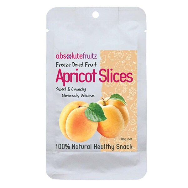 Absolute Fruitz AbsoluteFruitz Freeze Dried Apricot Slices 18g 18g