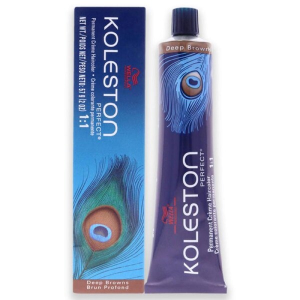 Koleston Perfect Permanent Creme Haircolor - 9-73 Very Light Brunette Gold Blonde by Wella for Unisex - 2 oz Hair Color 2 oz