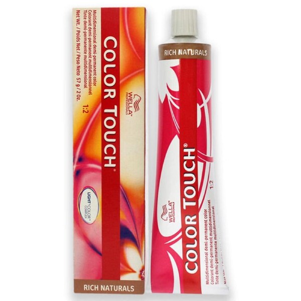 Color Touch Demi-Permanent Color - 6 35 Dark Blonde-Gold Red-Violet by Wella for Unisex - 2 oz Hair Color 2 oz