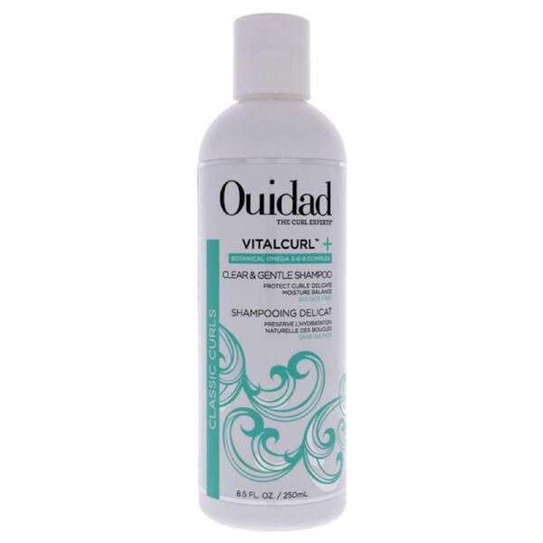 VitalCurl Plus Clear and Gentle Shampoo by Ouidad for Unisex - 8.5 oz Shampoo 8.5 oz