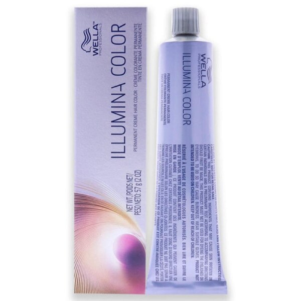 Illumina Color Permanent Creme Hair Color - 8 37 Light Blonde-Gold Brown by Wella for Unisex - 2 oz Hair Color 2 oz