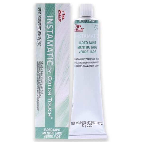 Instamatic By Color Touch Demi-Permanent Hair Color - Jaded Mint by Wella for Unisex - 2 oz Hair Color 2 oz