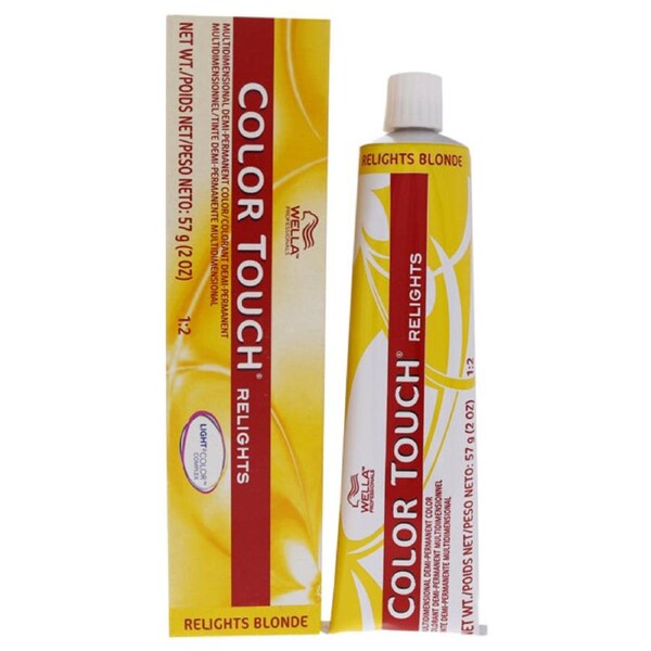 Color Touch Relights Demi-Permanent Color - 18 Ash Pearl by Wella for Unisex - 2 oz Hair Color 2 oz