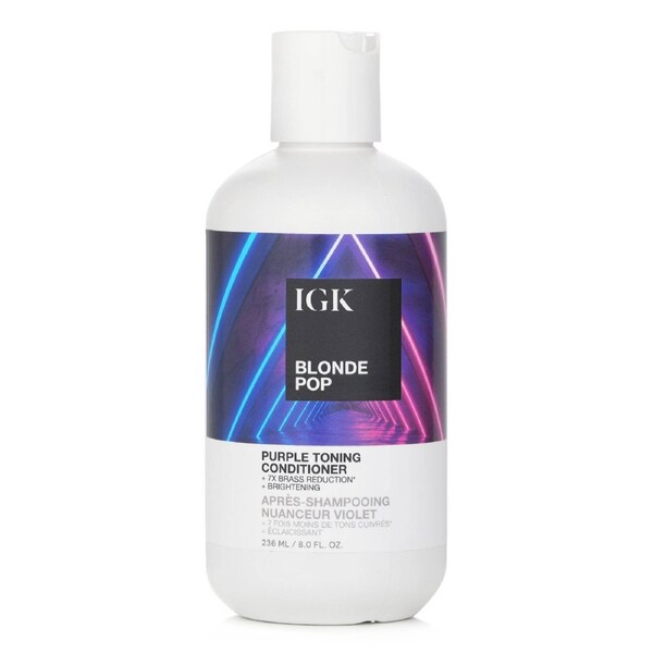 IGK Blonde Pop Purple Toning Conditioner 236ml/8oz 236ml/8oz