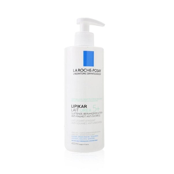 La Roche Posay Lipikar Lait Urea 5+ Smoothing Soothing Lotion (Anti-Flaking & Anti-Irritation) 400ml/13.5oz 400ml/13.5oz