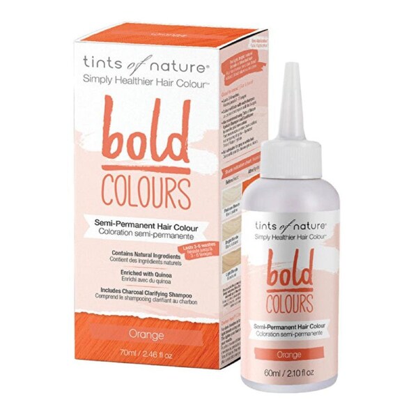 Tints of Nature Bold Colours (Semi-Permanent Hair Colour) Orange 70ml 70ml