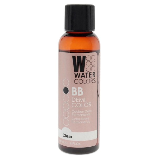 Watercolors BB Demi-Permanent Hair Color - Clear by Tressa for Unisex - 2 oz Hair Color 2 oz