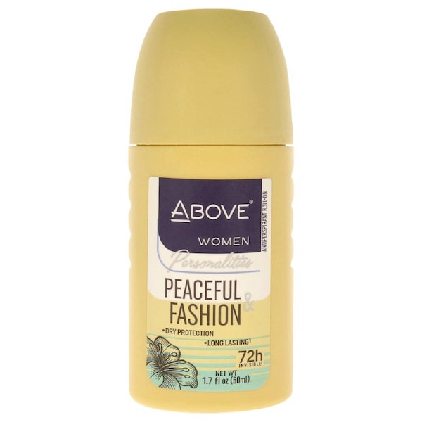 72 Hours Personalities Antiperspirant Deodorant - Peaceful and Fashion by Above for Women - 1.7 oz Deodorant Roll-On 1.7 oz