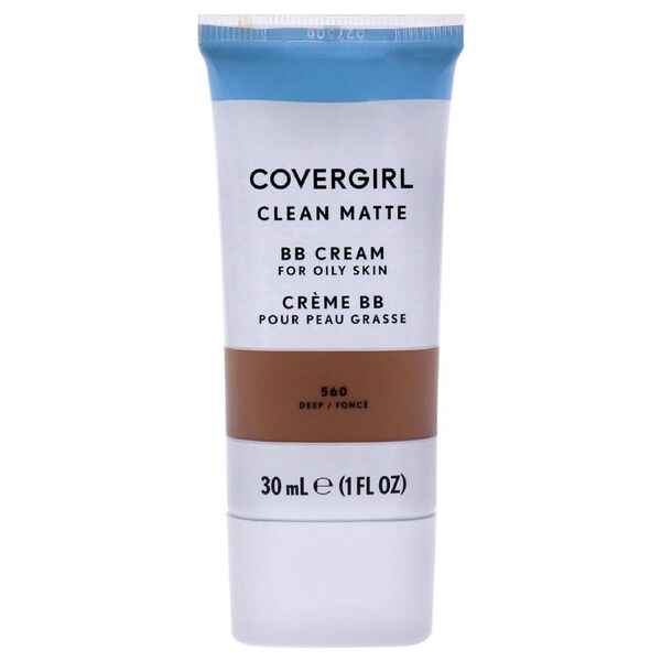 Clean Matte BB Cream For Oily Skin - 560 Deep by CoverGirl for Women - 1 oz Makeup 1 oz