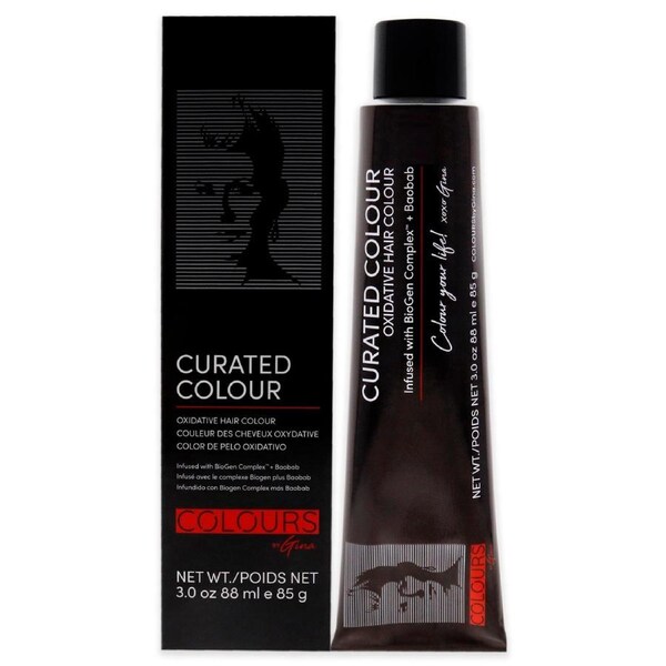 Curated Colour - 4.11-4BB Cool Brown by Colours By Gina for Unisex - 3 oz Hair Color 3 oz
