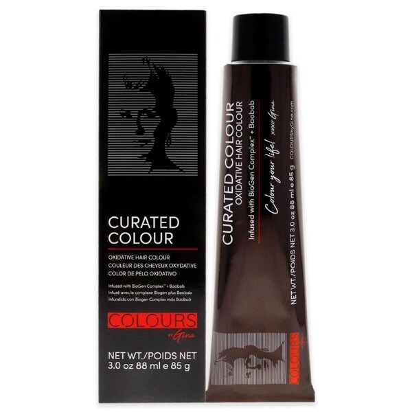 Curated Colour - 3.22-3VV Intense Dark Violet Brow by Colours By Gina for Unisex - 3 oz Hair Color 3 oz