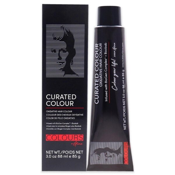 Curated Colour - 2.0-2N Darkest Natural Brown by Colours By Gina for Unisex - 3 oz Hair Color 3 oz