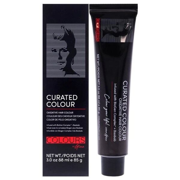 Curated Colour - 5.3-5G Light Golden Brown by Colours By Gina for Unisex - 3 oz Hair Color 3 oz