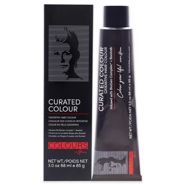 Curated Colour - 3.0-3N Dark Natural Brown by Colours By Gina for Unisex - 3 oz Hair Color 3 oz