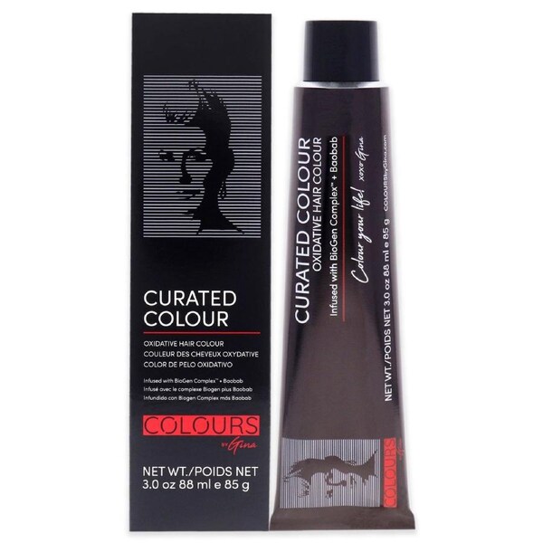 Curated Colour - 5.32-5GV Light Beige Brown by Colours By Gina for Unisex - 3 oz Hair Color 3 oz