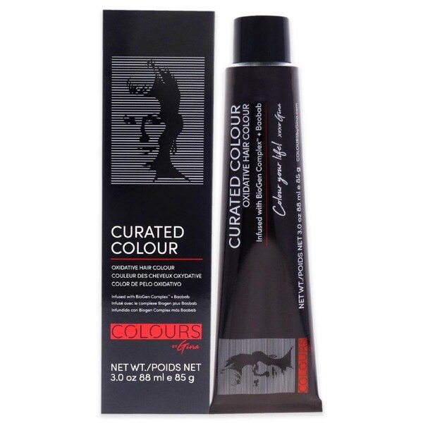 Curated Colour - 5.77-5W Light Warm Brown by Colours By Gina for Unisex - 3 oz Hair Color 3 oz
