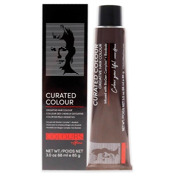 Curated Colour - 5.35-5GM Light Golden Mahogany by Colours By Gina for Unisex - 3 oz Hair Color 3 oz