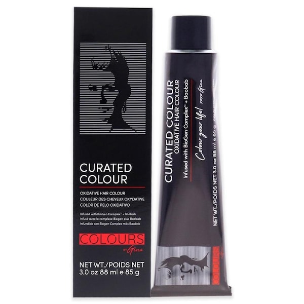 Curated Colour - 4.77-4W Deep Warm Brown by Colours By Gina for Unisex - 3 oz Hair Color 3 oz