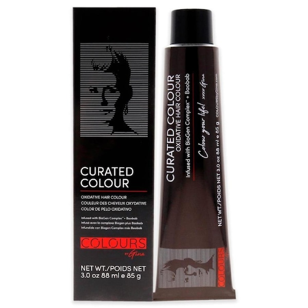 Curated Colour - 8.3-8G Light Golden Blonde by Colours By Gina for Unisex - 3 oz Hair Color 3 oz
