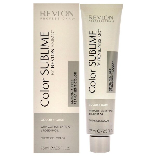 Revlonissimo Color Sublime - 7.32 Medium Golden Iridescent Blonde by Revlon for Unisex - 2.5 oz Hair Color 2.5 oz