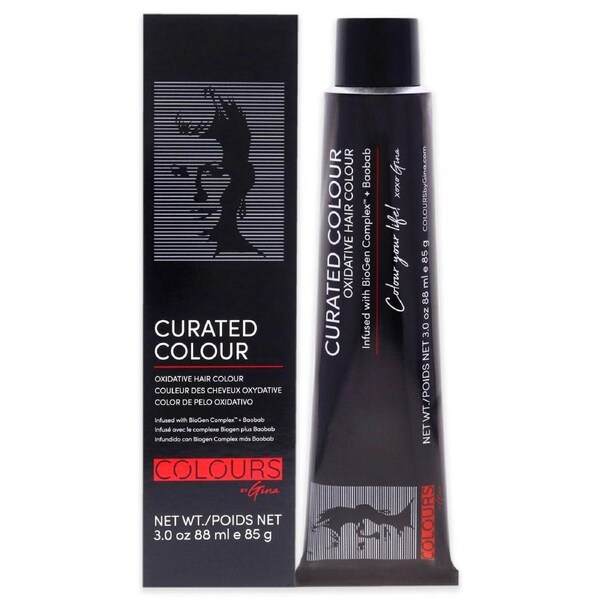 Curated Colour - 5.0-5N Light Natural Brown by Colours By Gina for Unisex - 3 oz Hair Color 3 oz